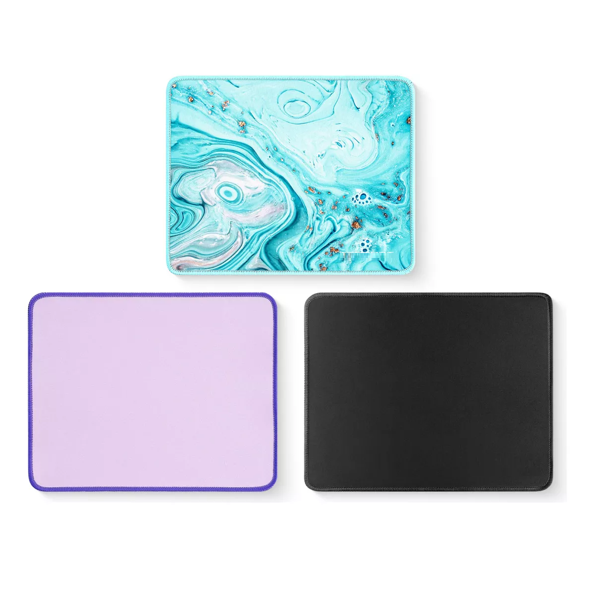 Foto 2 pulgar | 3 Piezas Mouse Pads Con Bordes Reforzados 25x21cm Eo Safe Imports Esi-16529 Multicolor