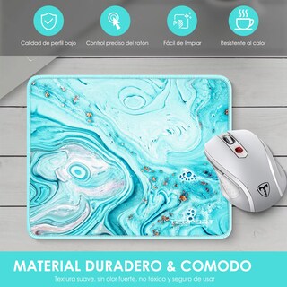Foto 3 | 3 Piezas Mouse Pads Con Bordes Reforzados 25x21cm Eo Safe Imports Esi-16529 Multicolor