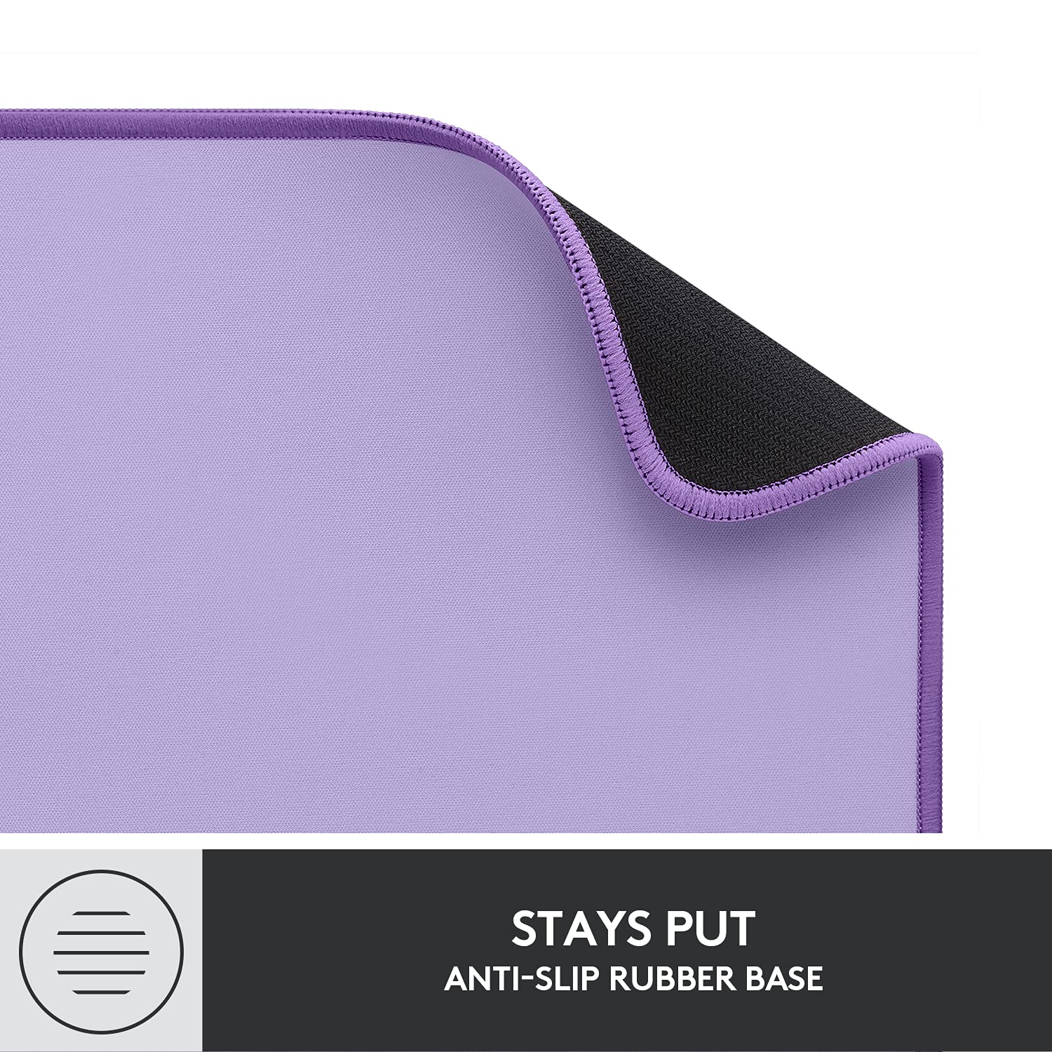 Foto 7 | Alfombrilla De Escritorio Logitech Studio Series Multifuncional Color Lavanda - Venta Internacional.