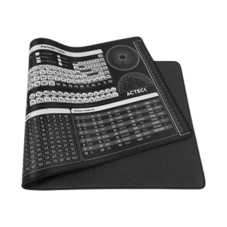 Foto 2 | Mousepad Acteck Vibe Flow Tools Mt494h Tela + Goma 80x35cm Diseño Herramientas Advanced Negro Ac-941075