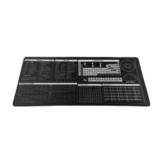 Foto 3 | Mousepad Acteck Vibe Flow Tools Mt494h Tela + Goma 80x35cm Diseño Herramientas Advanced Negro Ac-941075