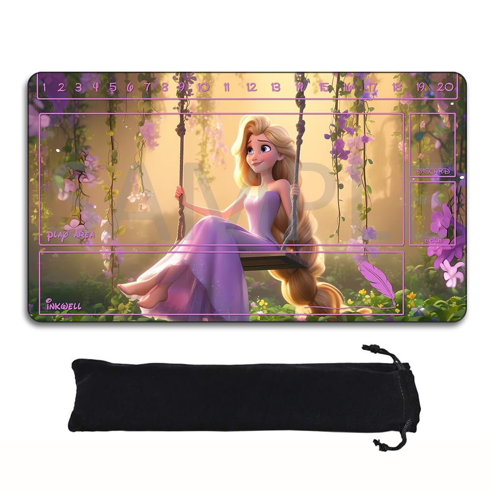 Foto 2 pulgar | Alfombrilla Para Juegos Lorcana Playmats Compatible Con Tcg Con Zonas De 60 X 35 Cm - Venta Internacional.