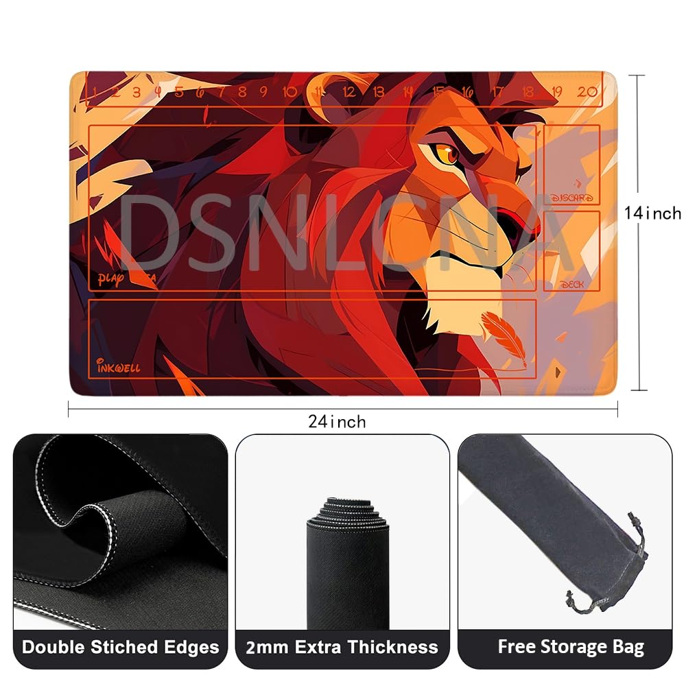 Foto 4 pulgar | Alfombrilla Para Juegos Lorcana Playmats Compatible Con Tcg Con Bolsa De Almacenamiento - Venta Internacional.