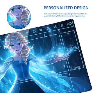 Foto 4 | Alfombrilla Para Juegos Lorcana Playmats Compatible Con Tcg Con Bolsa De Almacenamiento - Venta Internacional.