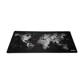 Foto 2 | Mousepad Acteck Vibe Flow World Mt494w Tela + Goma 80x35cm Diseño Mundo Advanced Negro Ac-941037