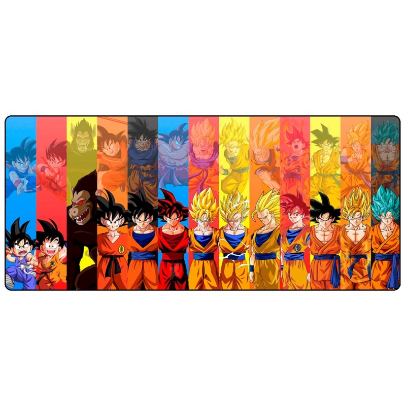 Alfombrilla De Ratón Gamer Dragon Ball Z Goku 90x40 Cm - Venta Internacional.