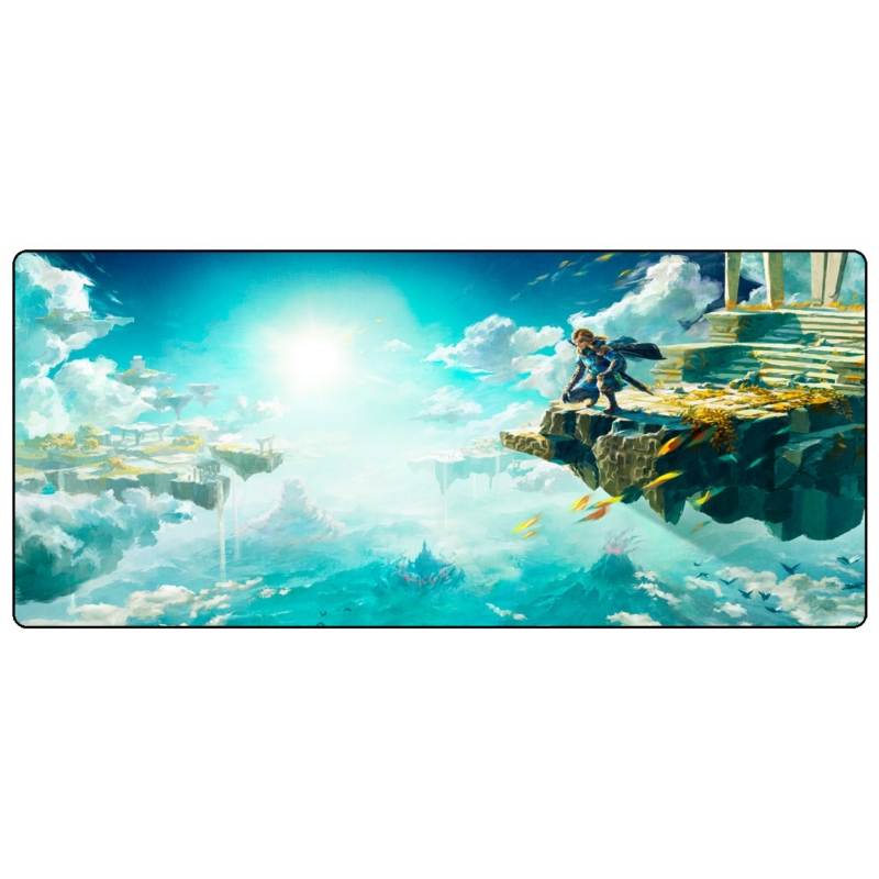 Alfombrilla De Ratón Gamer Zelda Tears Of The Kingdom 90x40 Cm - Venta Internacional.