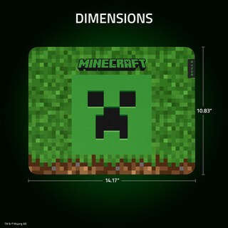 Foto 3 | Alfombrilla De Ratón Para Juegos Razer Gigantus V2 Cloth Medium Minecraft - Venta Internacional.
