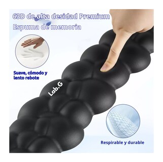 Foto 6 | Mouse Pad Ergonómico Lab.g Set Para Juego De Para Ratón Y Teclado Negro