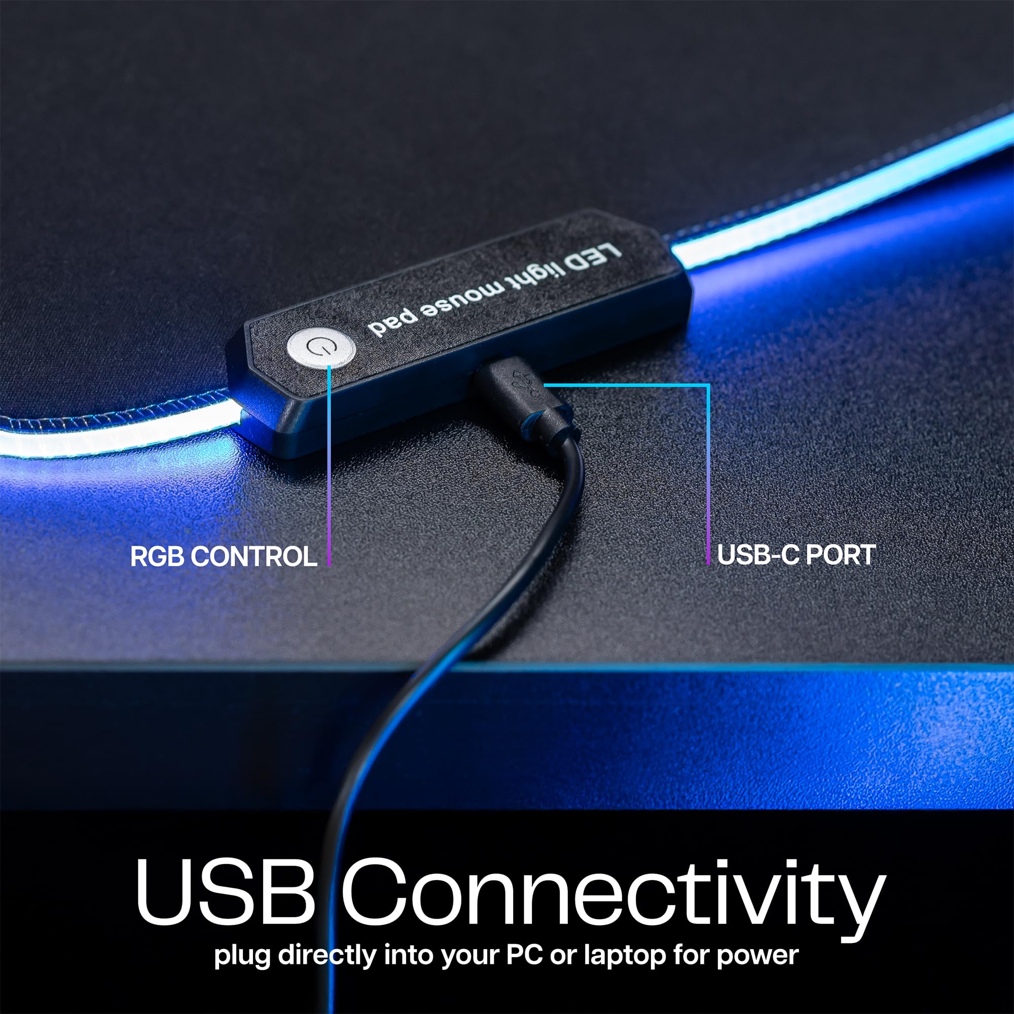 Foto 6 | Almohadilla De Escritorio Vivo Desk-pad72 Extra Grande 180 X 75 Cm Con Rgb - Venta Internacional.
