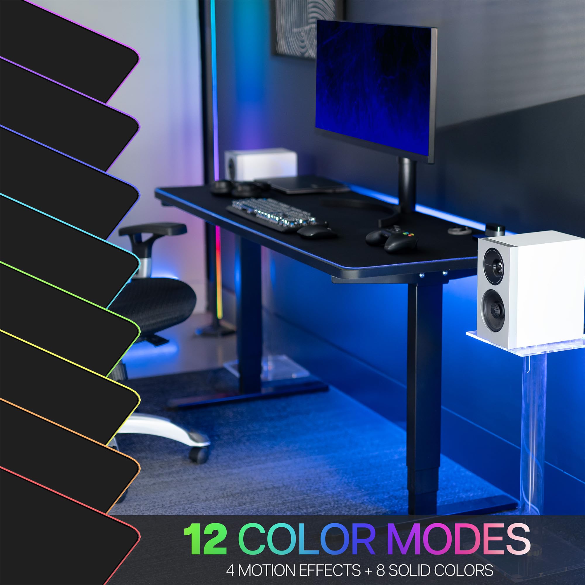 Foto 5 pulgar | Almohadilla De Escritorio Vivo Desk-pad60-24 De Tamaño Completo 150 X 60 Cm Con Rgb - Venta Internacional.
