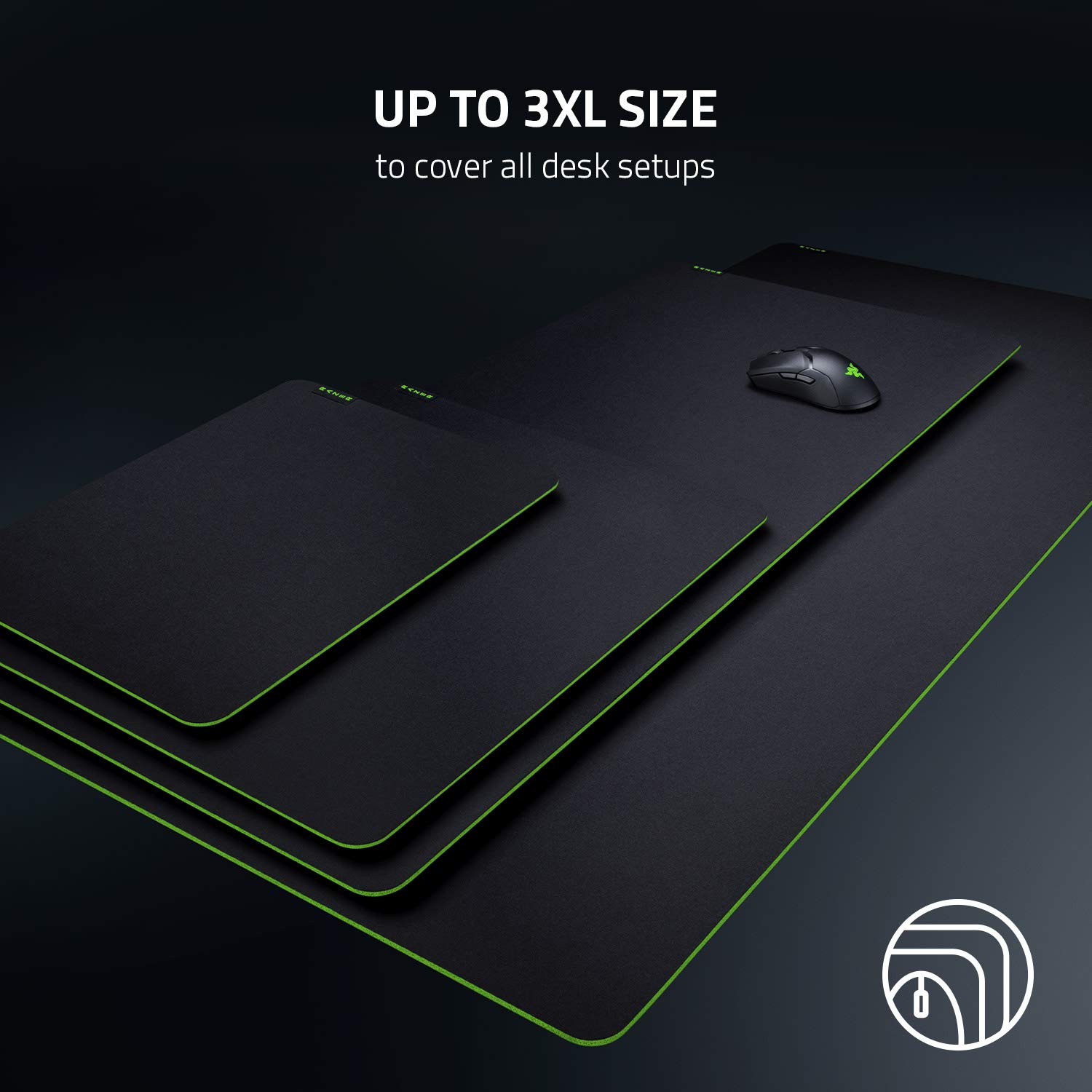 Foto 5 | Alfombrilla De Ratón Razer Gigantus V2 Cloth Gaming, Grande, Negra - Venta Internacional.