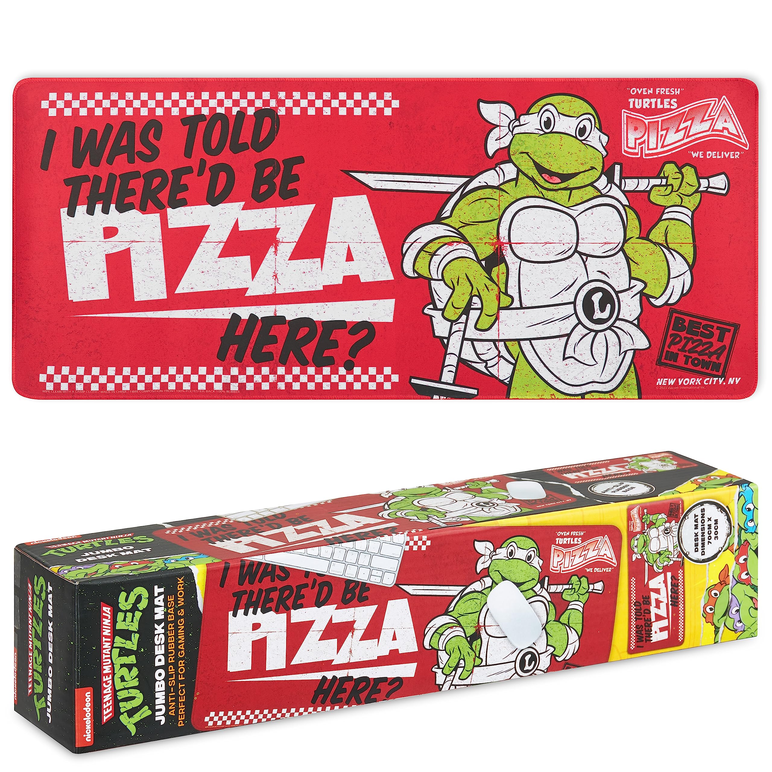 Foto 1 | Alfombrilla De Ratón Grande Para Teenage Mutant Ninja Turtles - Venta Internacional.