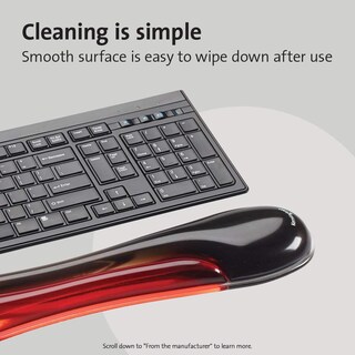 Foto 6 | Reposamuñecas Para Teclado Kensington Duo Gel Red K62398am - Venta Internacional.