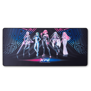Foto 1 | Mousepad Adata Xpg Frontline Xl Xtreme Saga 02 Microfibra 900mmx400mmx3mm Negro Frontlinexl Xtremesaga02-bkcww