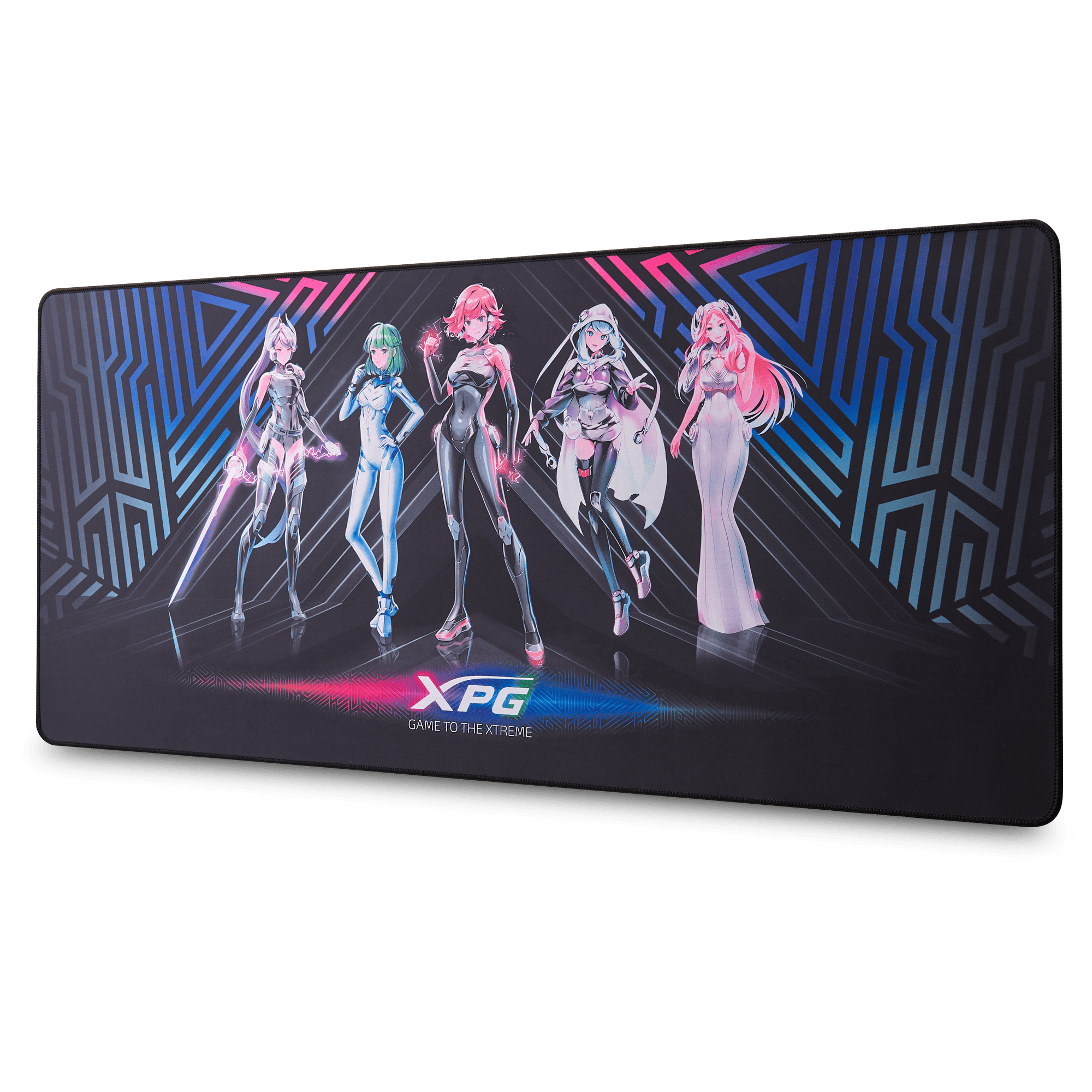 Foto 3 pulgar | Mousepad Adata Xpg Frontline Xl Xtreme Saga 02 Microfibra 900mmx400mmx3mm Negro Frontlinexl Xtremesaga02-bkcww