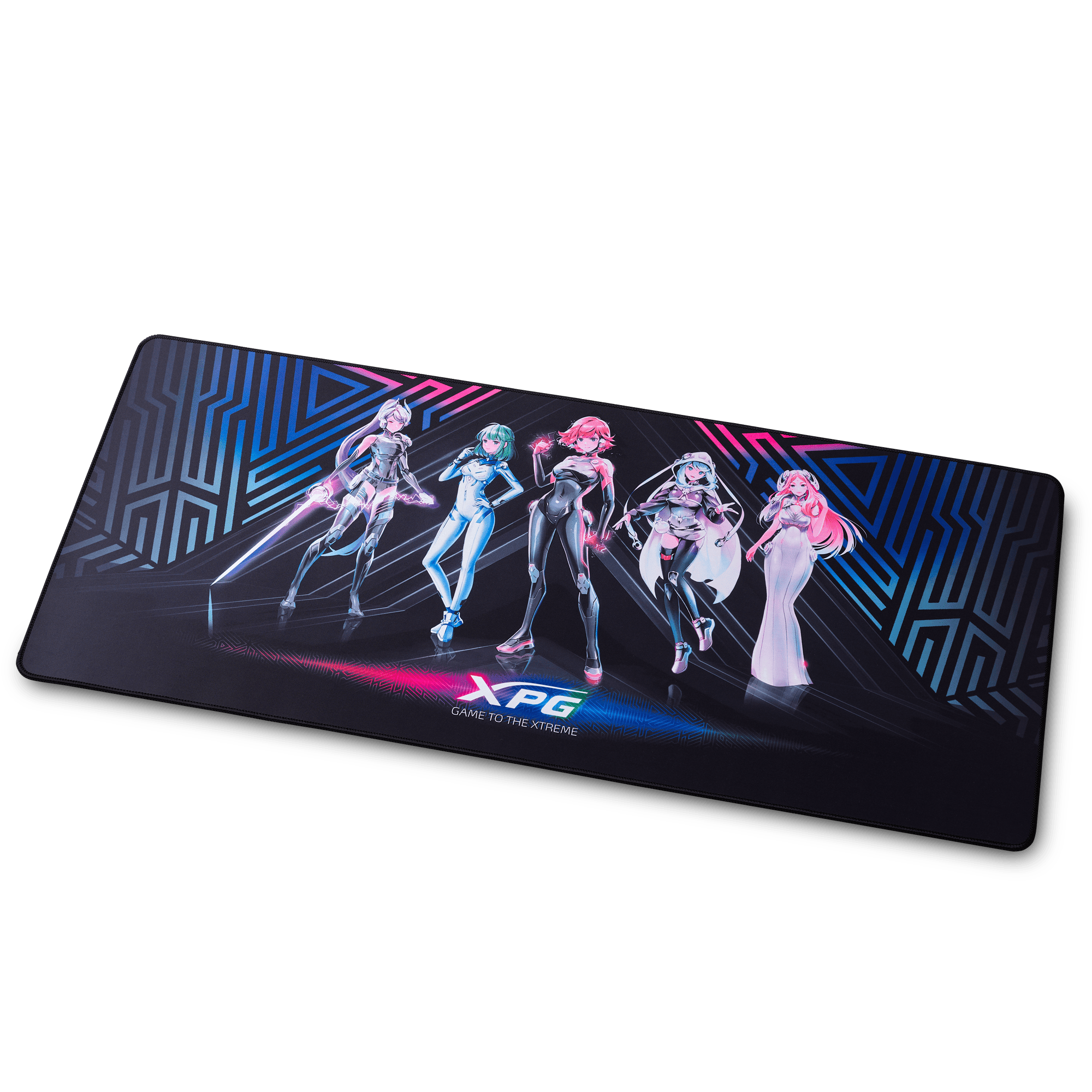 Foto 4 pulgar | Mousepad Adata Xpg Frontline Xl Xtreme Saga 02 Microfibra 900mmx400mmx3mm Negro Frontlinexl Xtremesaga02-bkcww
