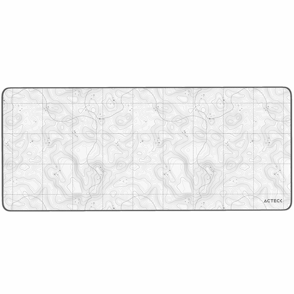 Mouse Pad Acteck Vibe Flow Terrain Mt494t Diseño Curvas Blanco Ac-941068