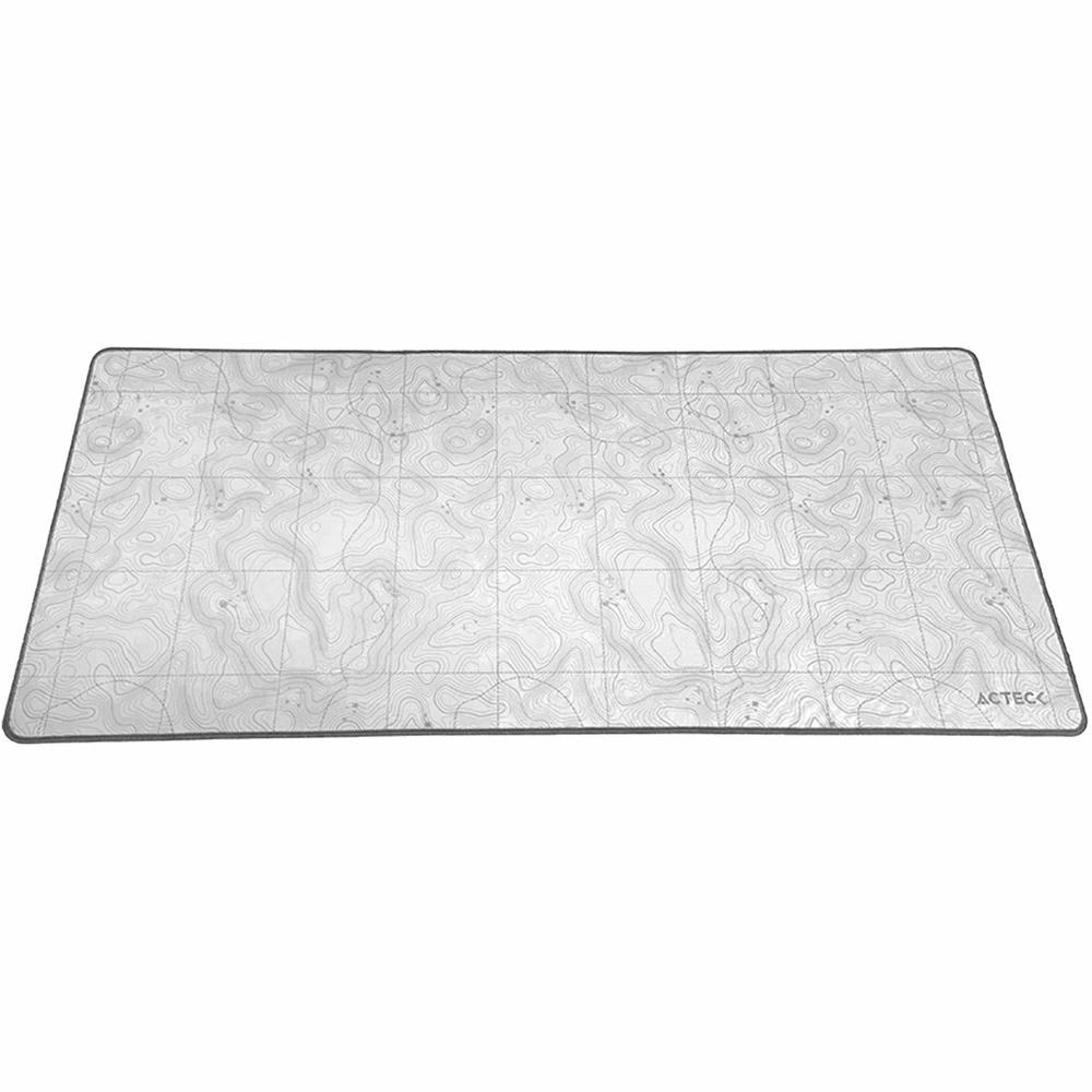 Foto 3 pulgar | Mouse Pad Acteck Vibe Flow Terrain Mt494t Diseño Curvas Blanco Ac-941068