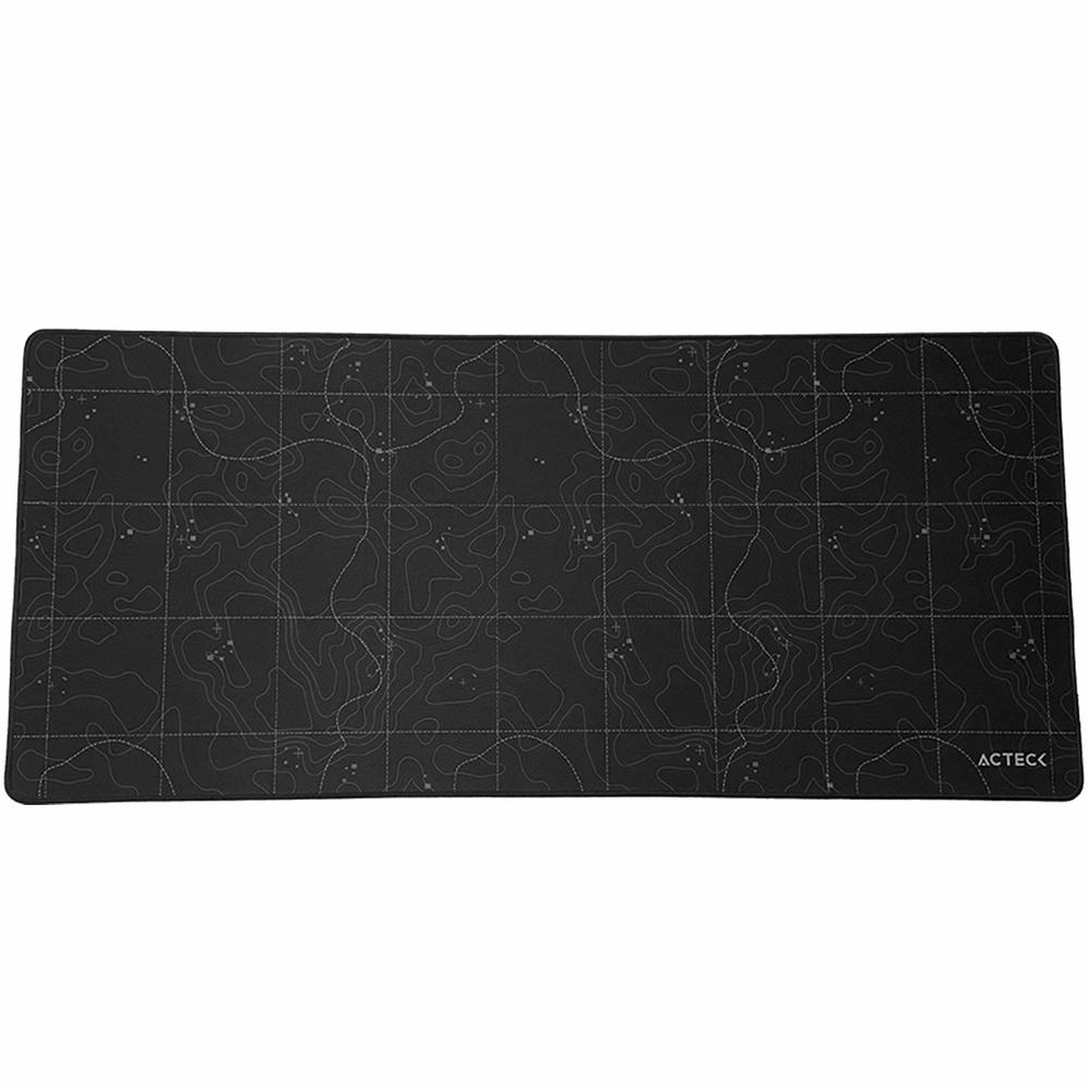 Foto 4 pulgar | Mouse Pad Acteck Vibe Flow Terrain Mt494t Diseño Curvas Negro Ac-941051