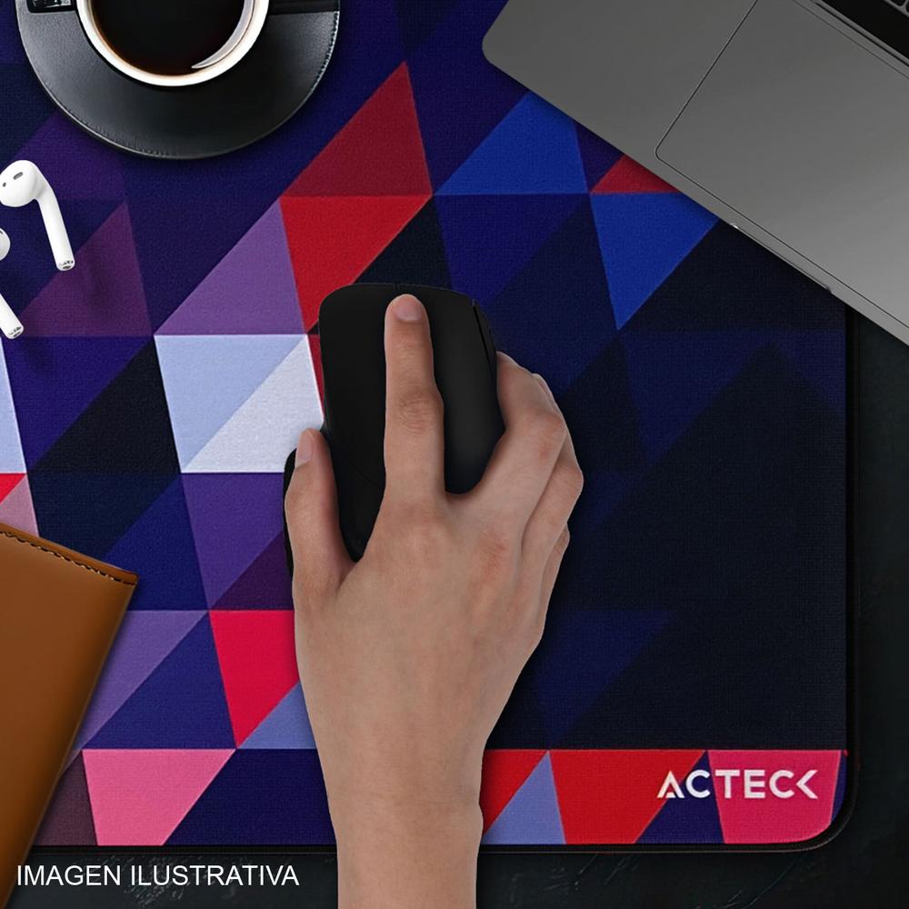Foto 5 pulgar | Mouse Pad Acteck Vibe Flow Vitro Mt464t Diseño Multicolor Ac-941105