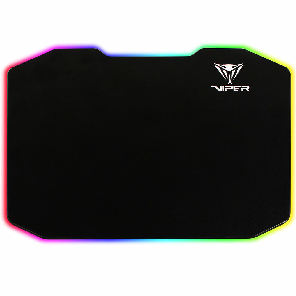 Mouse Pad Patriot Viper Rgb Diseño Liso 24x35 Negro Pv160uxk
