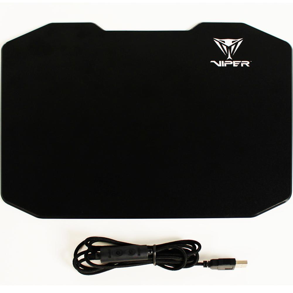 Foto 3 pulgar | Mouse Pad Patriot Viper Rgb Diseño Liso 24x35 Negro Pv160uxk