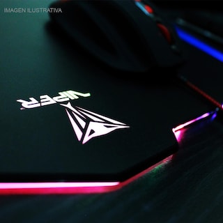 Foto 4 | Mouse Pad Patriot Viper Rgb Diseño Liso 24x35 Negro Pv160uxk