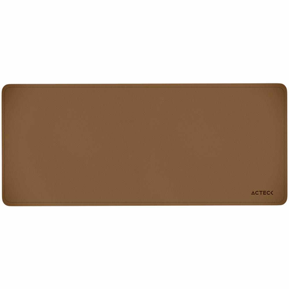 Mouse Pad Acteck Vibe Leather Tp676lc Doble Vista Diseño Liso Camel/cafe Ac-940993