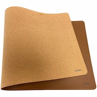 Foto 3 | Mouse Pad Acteck Vibe Leather Tp676lc Doble Vista Diseño Liso Camel/cafe Ac-940993