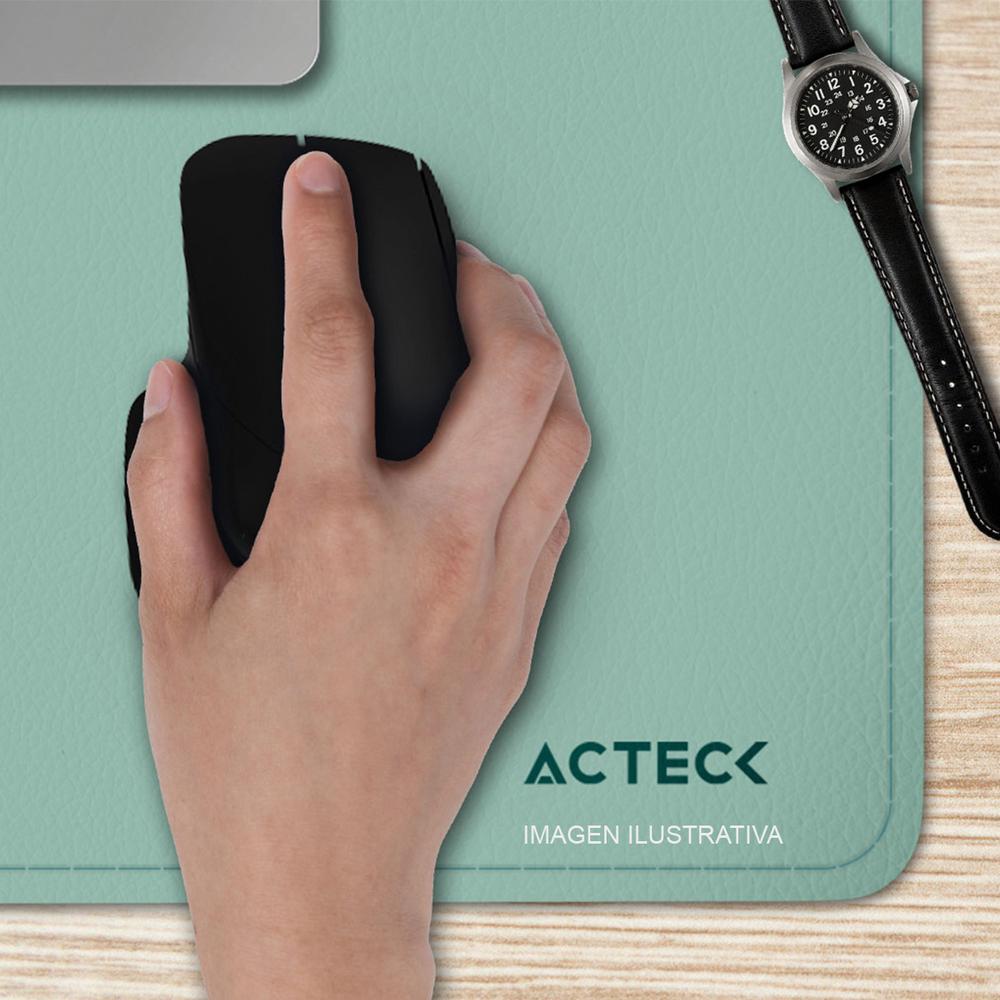 Foto 6 pulgar | Mouse Pad Acteck Vibe Leather Tp676l Doble Vista Diseño Liso Verde/azul Ac-941020