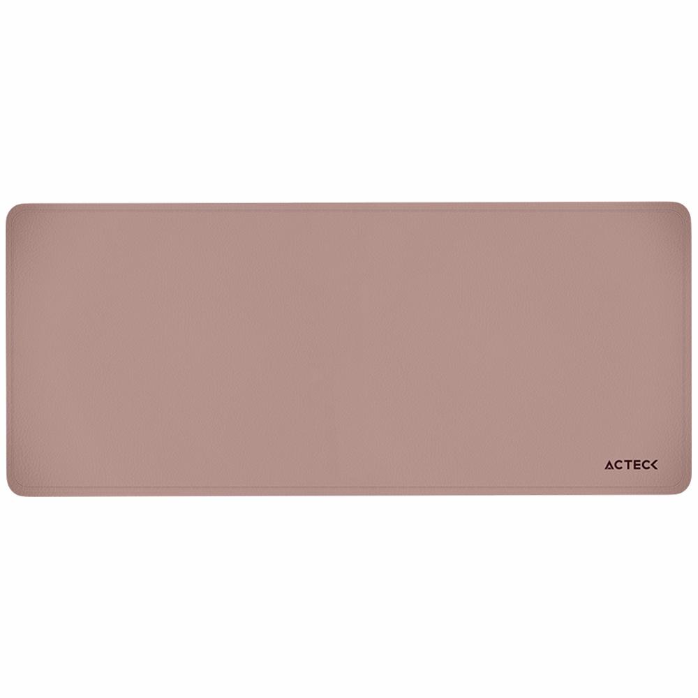 Mouse Pad Acteck Vibe Leather Tp676l Doble Vista Diseño Liso Rosa/lila Ac-941013