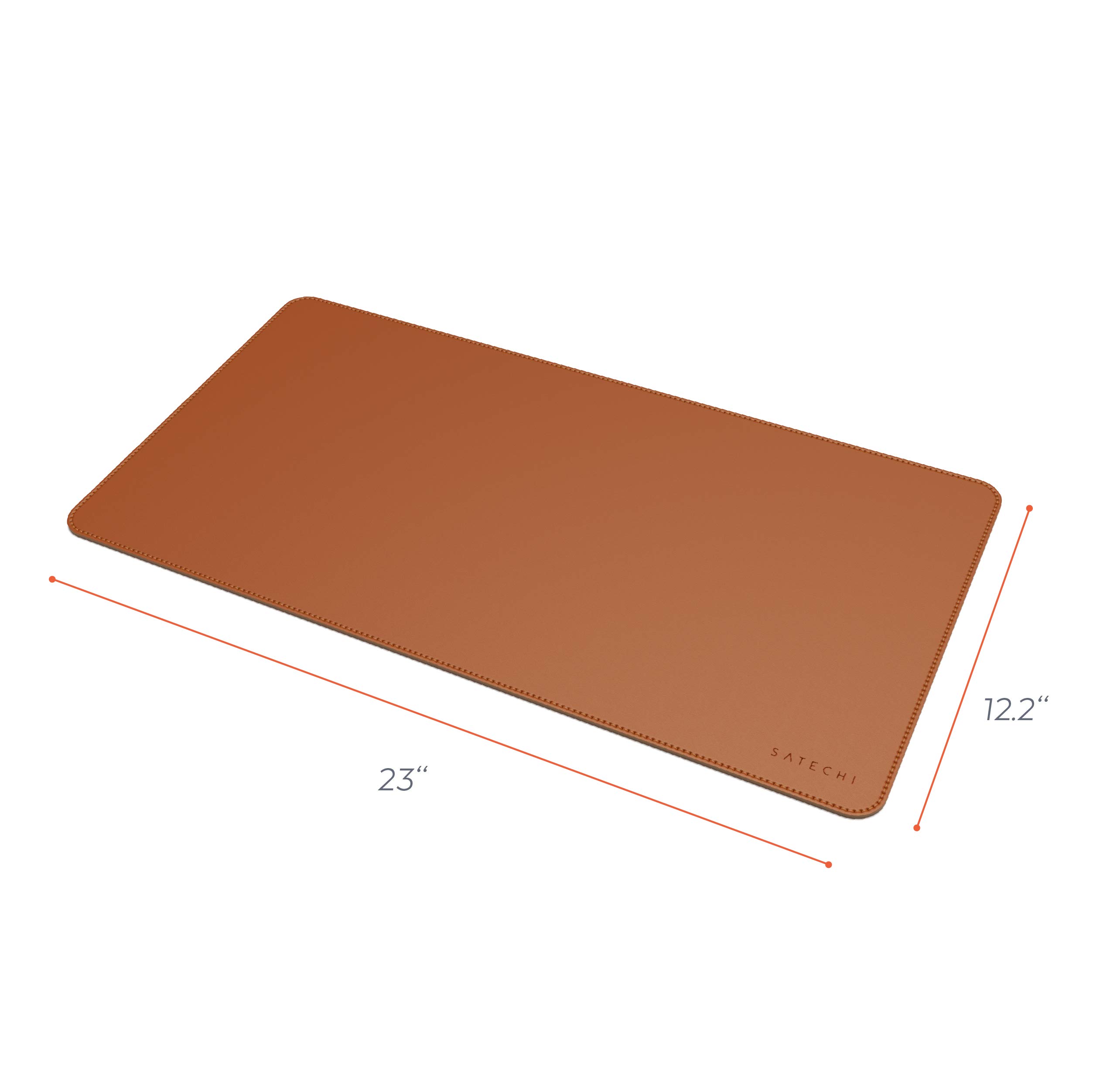 Foto 6 pulgar | Alfombrilla De Ratón Grande De Piel Satechi Para Escritorio  Color Marrón  68 X 31 5 X 3 3 Cm - Venta Internacional.