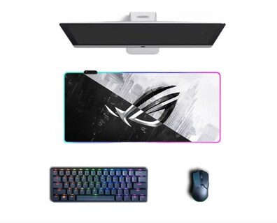 Foto 2 | Alfombrilla Ratón Xtellar Gamer Rgb Luz Led Mousepad 80x30