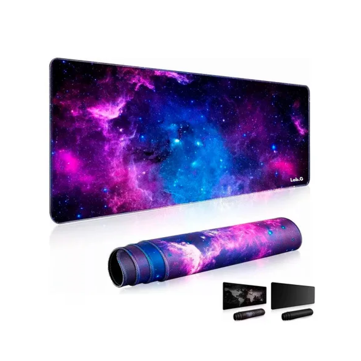 Foto 5 pulgar | Mouse Pad Gamer Alfombrilla Ratón 80x30cm Profesional Lab.g Color Púrpura