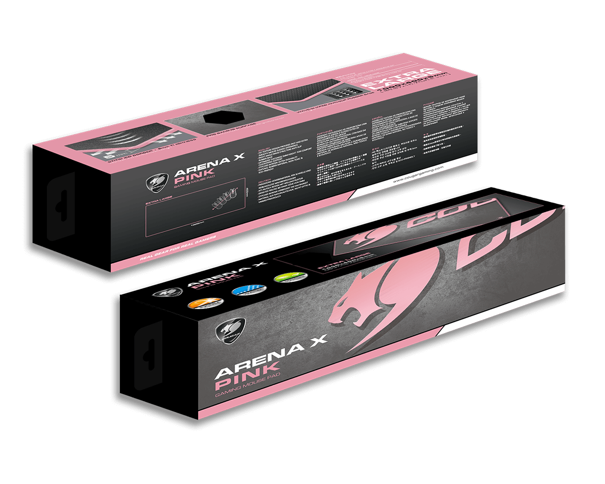 Foto 7 pulgar | Mousepad Cougar Arena X Rosa 3marenap.0001