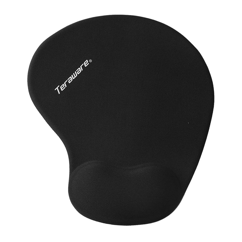 Mouse Pad Westminster S  22x19 Cm  Ergonómico Con Soporte De Muñeca  Superficie Precisa Y Antideslizante  Negro