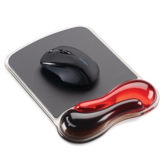 Foto 2 | Kensington Mousepad Duo Gel Rojo / Negro Kp5116