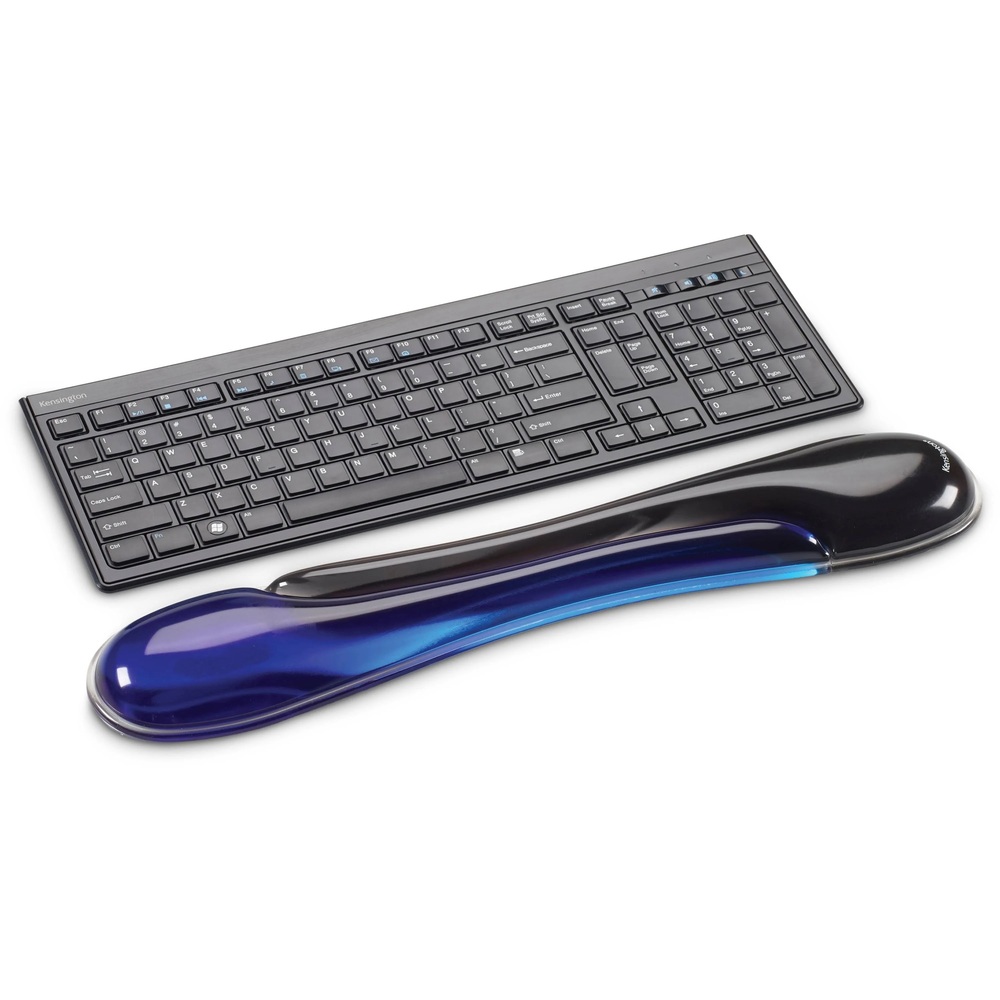 Foto 4 pulgar | Kensington Reposamuñecas Tec Duo Gel Azul / Negro Kp5113