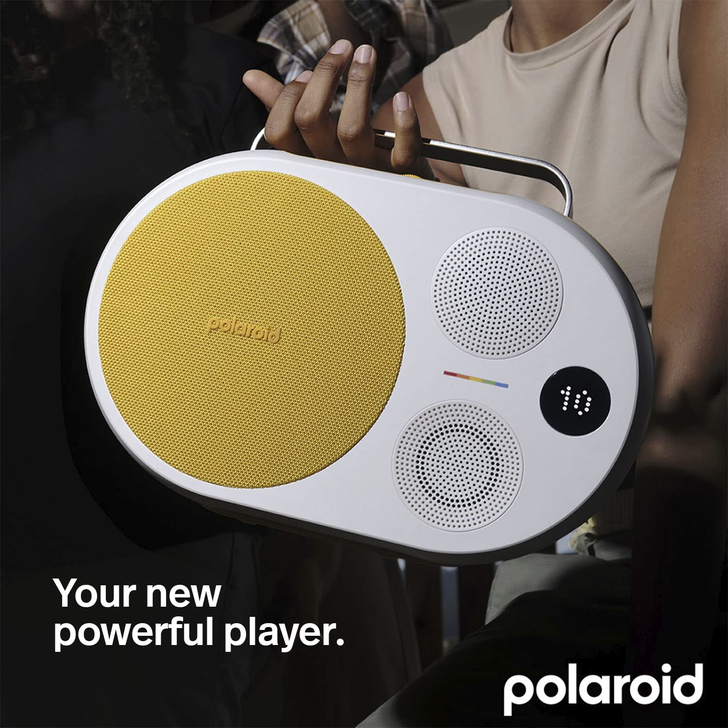 Foto 2 | Altavoz Bluetooth Polaroid P4 Reproductor De Música Amarillo - Venta Internacional.