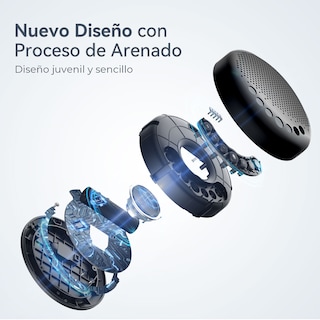 Foto 4 | Altavoz Bluetooth Emeet Officecore Luna 3 Micrófonos Capta La Voz En 360°