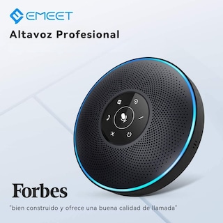 Foto 2 | Altavoz Bluetooth Emeet Officecore M2 4 Micrófonos Con Ia Capta La Voz En 360°