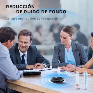Foto 4 | Altavoz Bluetooth Emeet Officecore M2 4 Micrófonos Con Ia Capta La Voz En 360°