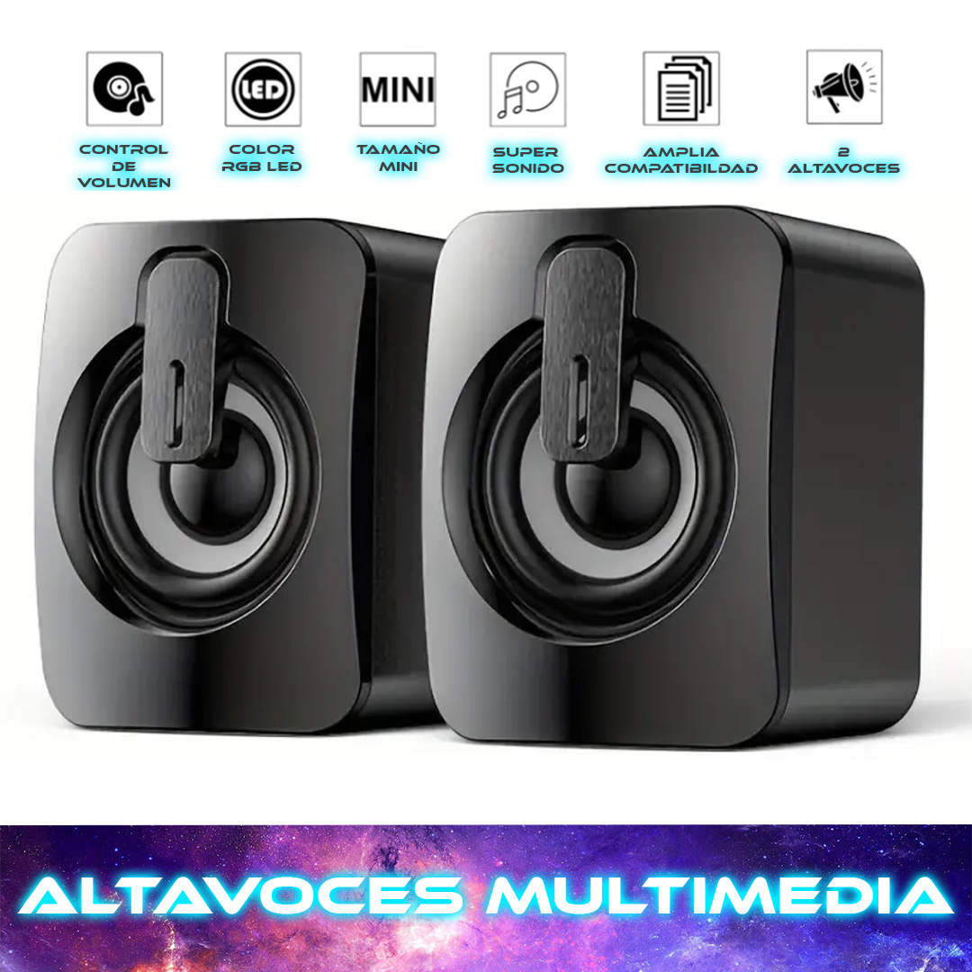 Foto 3 | Bocinas Alambricas Para Pc Escritorio K2053 Con Rgb