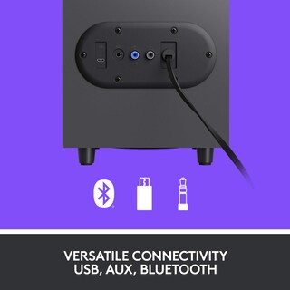 Foto 5 | Altavoces Para Computadora Logitech Z407 Bluetooth Con Subwoofer Negros - Venta Internacional.