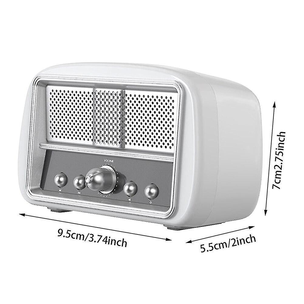 Foto 3 pulgar | Altavoz Bluetooth Portátil Huoguo Bass Stereo Blanco - Venta Internacional.