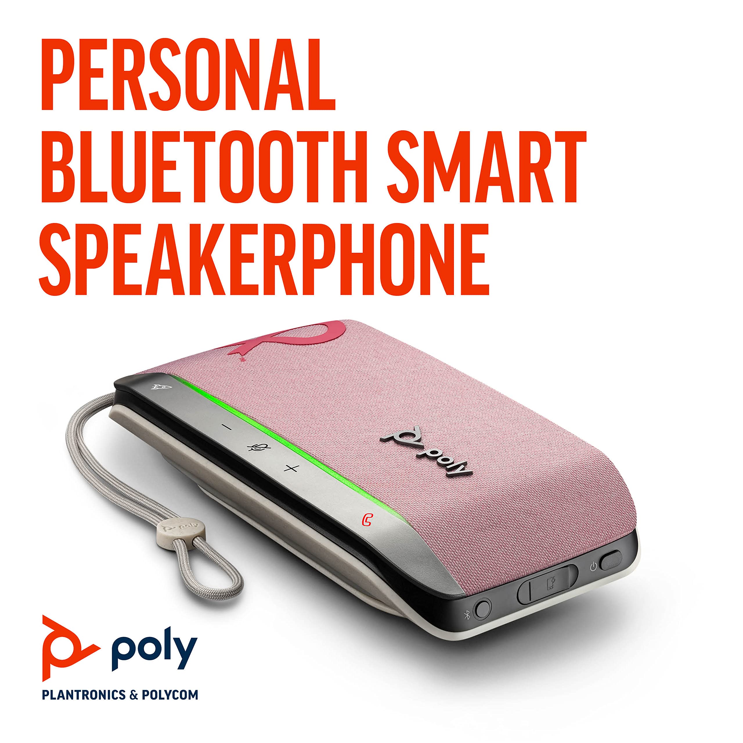Foto 3 pulgar | Altavoz Inteligente Bluetooth Poly Sync 2.0 Usb-a Rosa - Venta Internacional.
