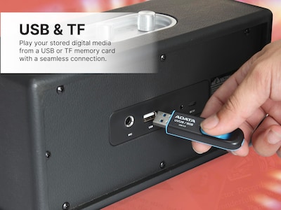 Foto 2 | Altavoz Bluetooth Victor Vas-3003 Portátil Con Entrada De Micrófono Y Tws - Venta Internacional.