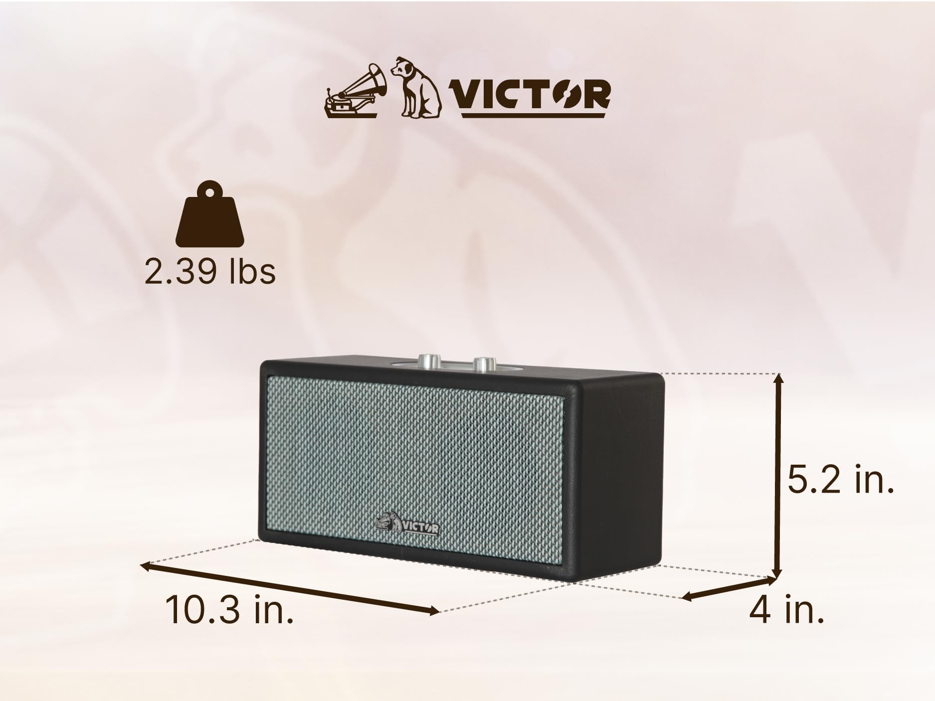 Foto 7 pulgar | Altavoz Bluetooth Victor Vas-3003 Portátil Con Entrada De Micrófono Y Tws - Venta Internacional.