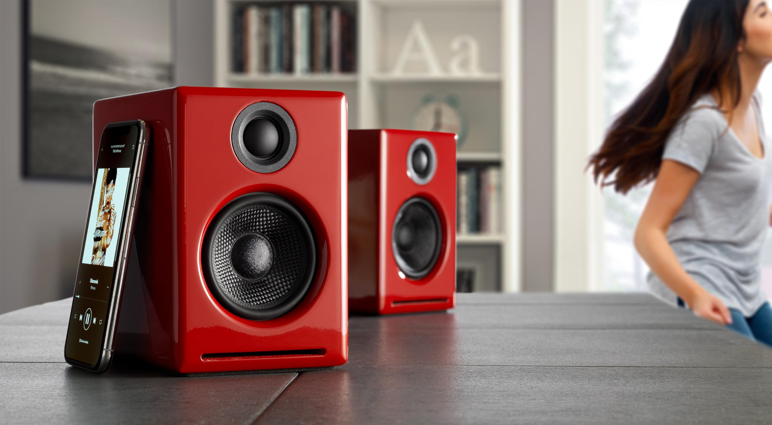 Foto 3 pulgar | Altavoces Bluetooth Audioengine A2 Inalámbricos De 60 W - Venta Internacional.
